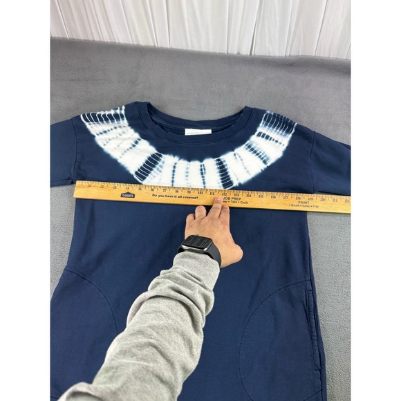 Pure Jill J. Jill Size EX Small petite Authentic Tie-Dyed Dress 3/4 Sleeves - Picture 6 of 9